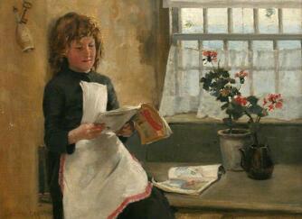 In a Cottage by the Sea (1887)