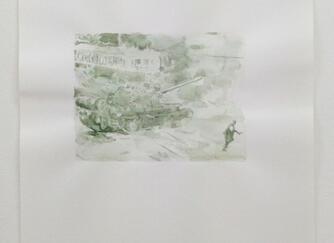 Untitled (Prague Tank) (from the series 1968 and Other Myths) (2010)