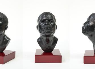 The CAS helps acquire three bronze heads by sculptor Thomas J. Price for The Collection Museum and Usher Gallery, Lincoln