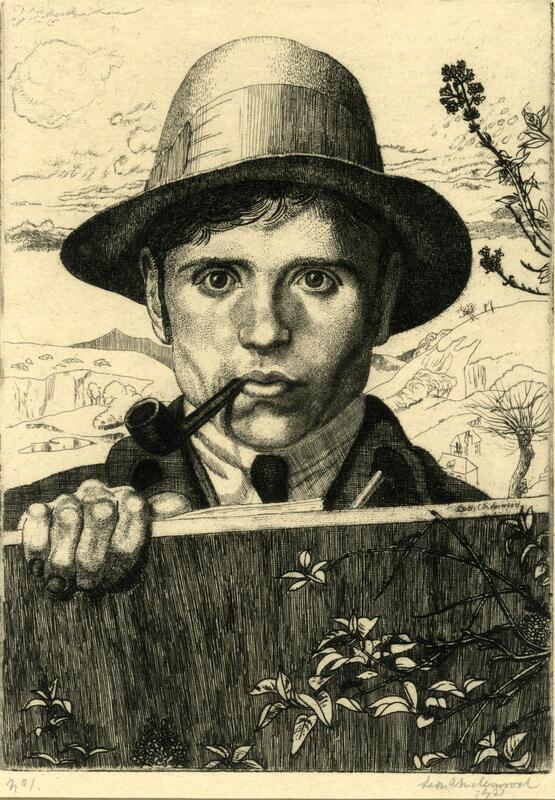 Portrait of the artist (1921)