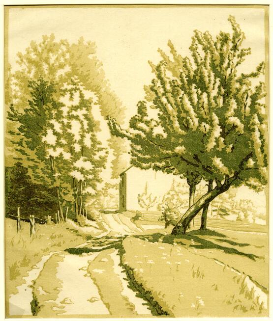 Paysage au pommier (1926)