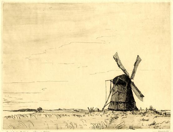 Rørvig Mølle (Windmill) (1922)