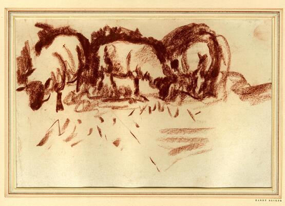 Sheep grazing (1885-1928)