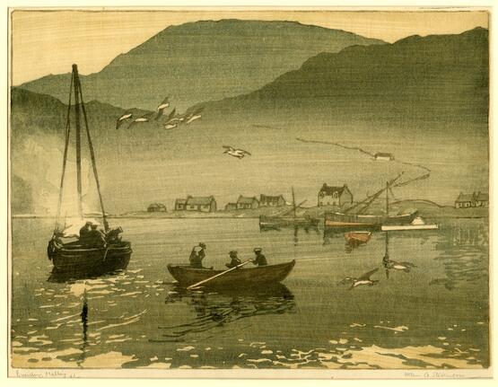 Evening, Mallaig (circa 1930)