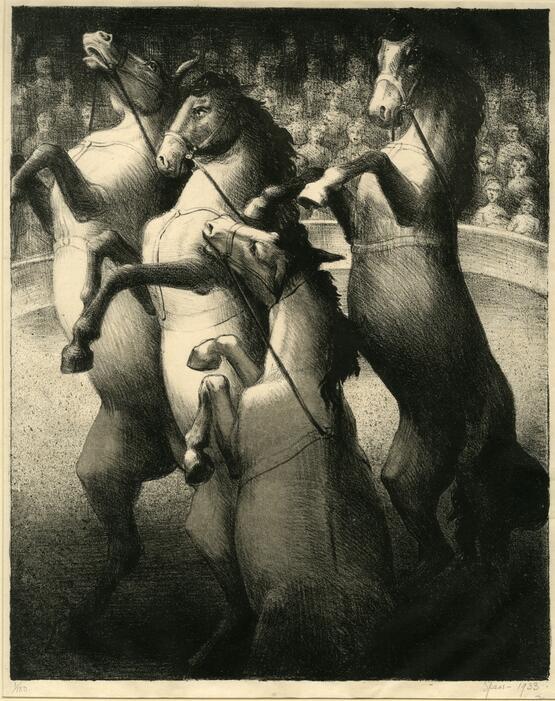 Circus Horses (1933)