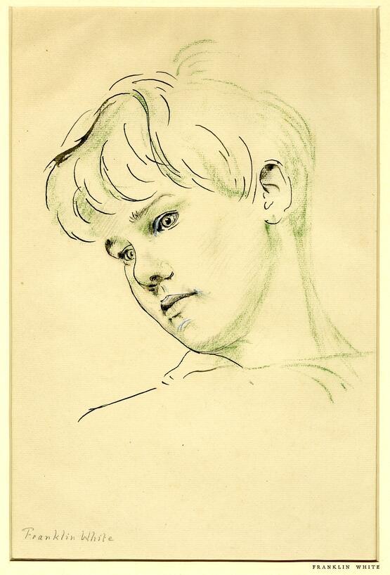Peter White, the artist's son (1920-25)