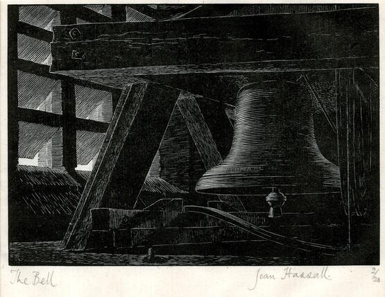 The bell (Illustration F. B. Young's 'Portrait of a village', London: 1937) (1937)