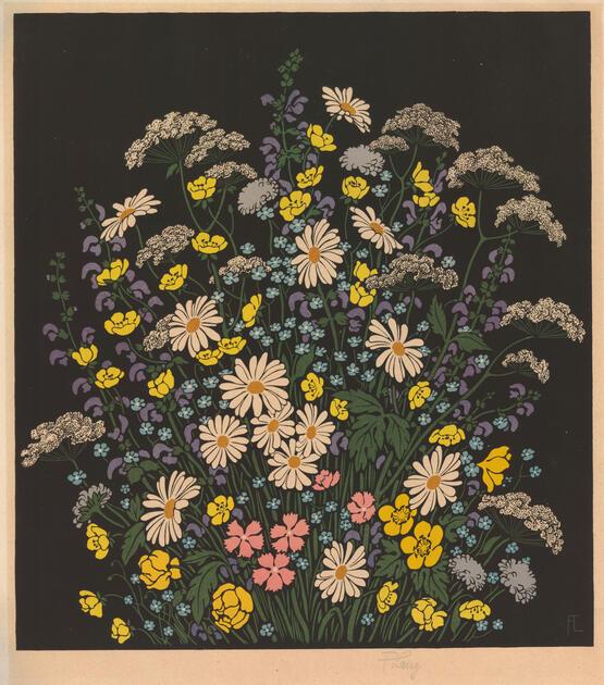 Grosser Feldblumenstrauss (Bunch of wild flowers) (1923)