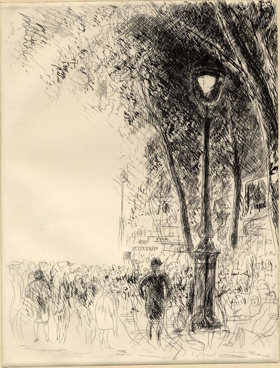 Les Boulevards, La Lampe á Arc (1920-1930)