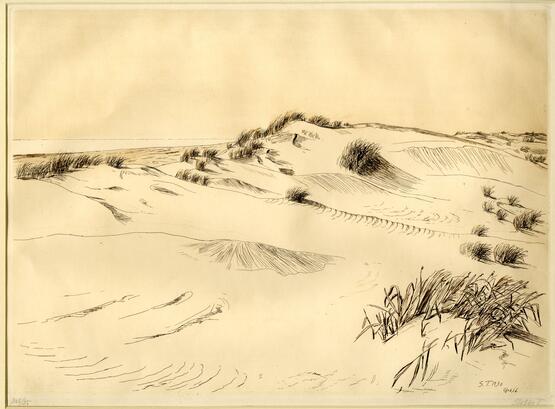 Vesterhus klitter (North Sea dunes) (1930)