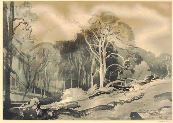 Fallen birches (1930)