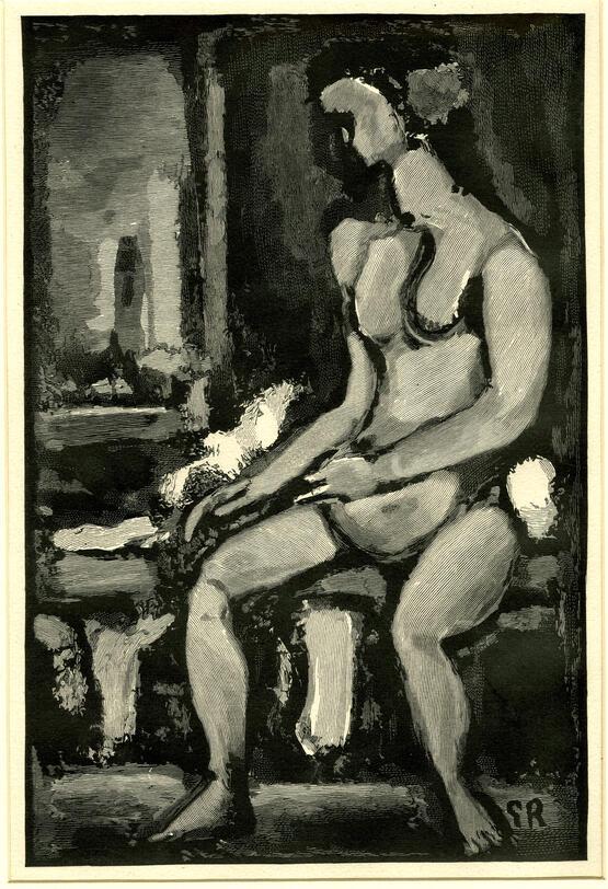 Oraison (Illustration by Georges Rouault to André Suarès’ Passion, Ambroise Vollard, Paris,1939) (1935)