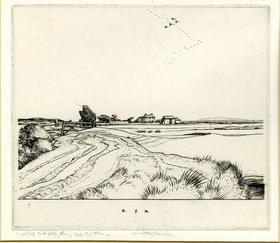 Norfolk landscape (final state) (1934)