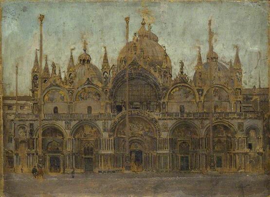 St Mark's, Venice: The West Front (1895)