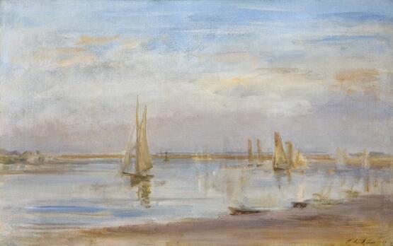 Yachts on the Solent (1920)