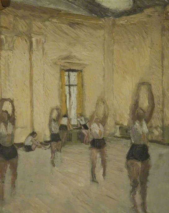 Women in a Gymnasium (before 1940)