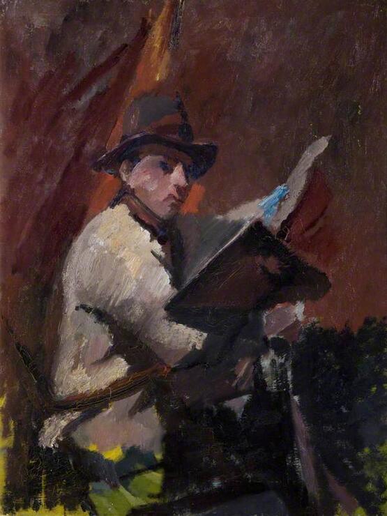 Self Portrait with Palette (1931)