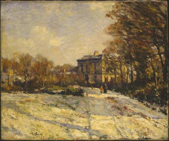 Snowy Morning, Queen Margaret’s College, Glasgow (1900-01)