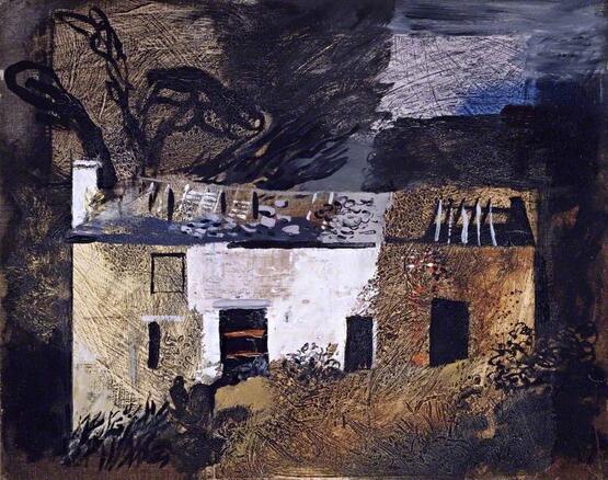Ruined Cottage, Llanthony (1939-1940)