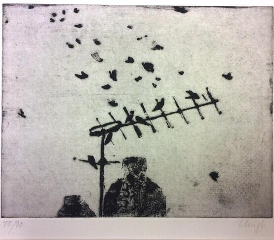 Starling (from Nine London Birds - Byam Shaw School of Art Portfolio) (1994)