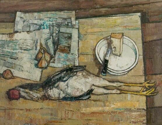 Still Life with Chicken (before 1962)