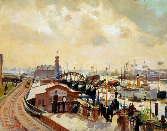 Hamburg Docks (before 1953)