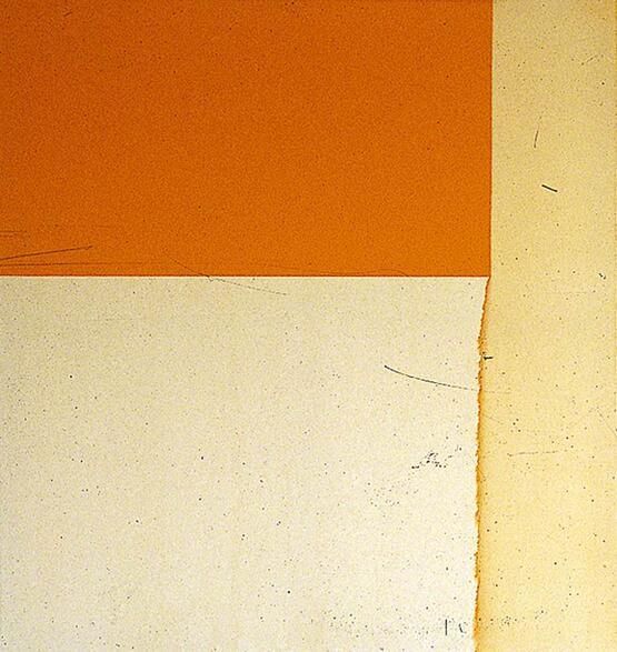 Exposed Painting, Cadmium Orange (1996)