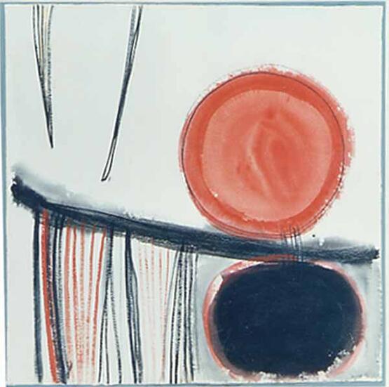 Composition (Red and Black) (1961)