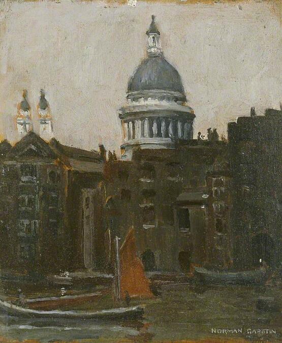 Across the River, St Paul's (1919)