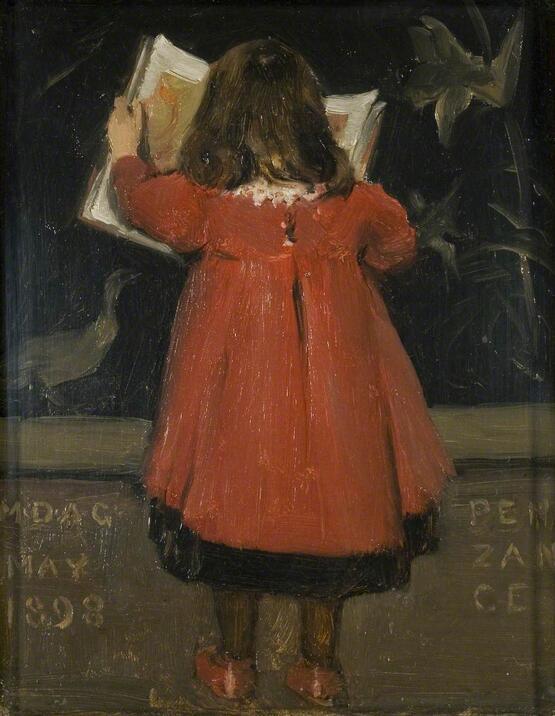 Portrait of the Artist's Daughter, Alethea Garstin (1898)