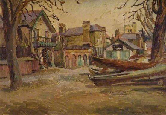 Boats at Twickenham (1926)