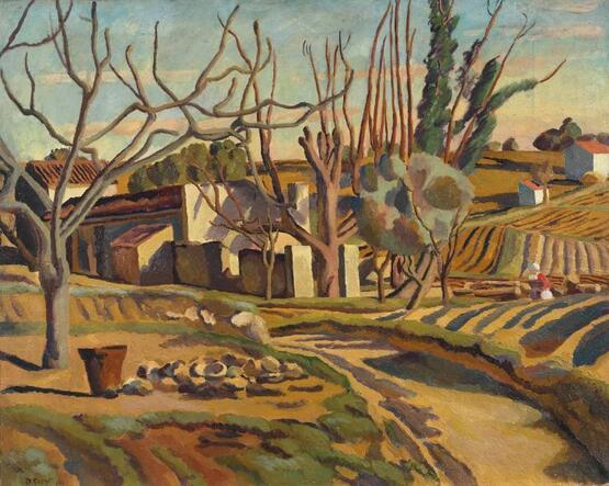 South of France Landscape (1922)