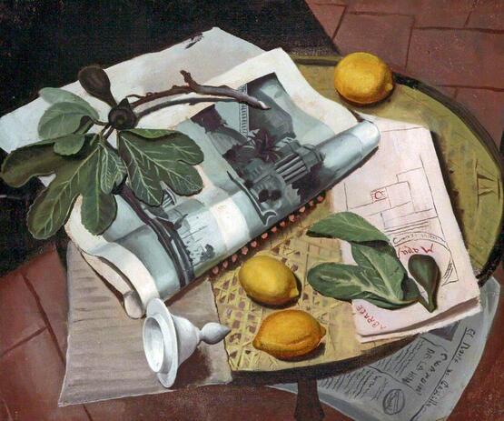 Still Life with Fig Leaves (before 1953)