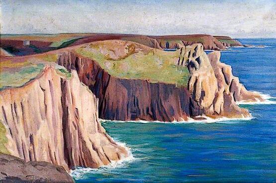 Cliffs and Sea (1925)