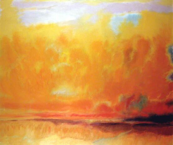 Sunset over Moorland (1973)