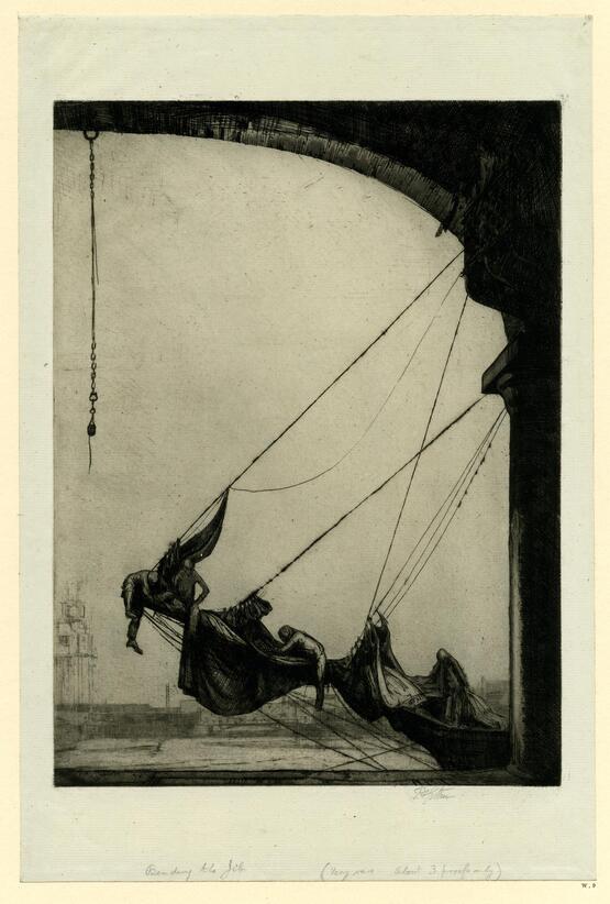 Bending the jib (1912)