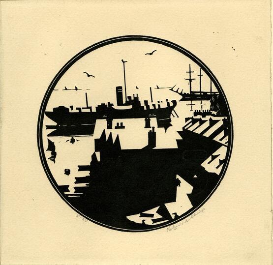Fowey Harbour (circa 1919)