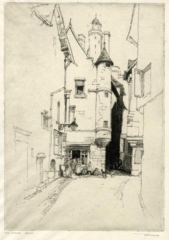 Rue Voltaire, Chinon (1925)