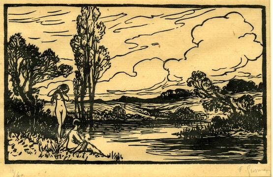 River landscape (1922)