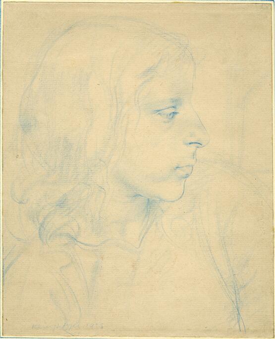 Head and shoulders of a girl (1923)