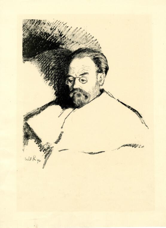 Portrait of Émile Zola (1894)