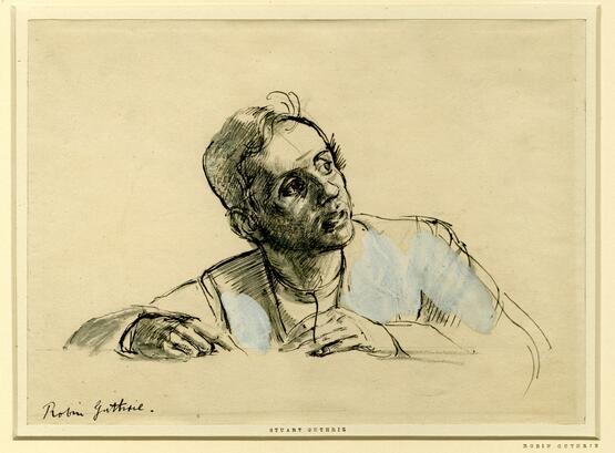 Portrait of Stuart Guthrie (1923)