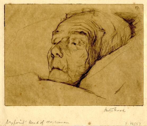 Head of an Old Woman (1900 -1927)