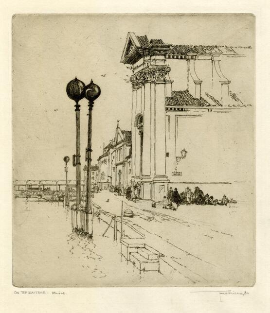 On the Zattere, Venice (1922)