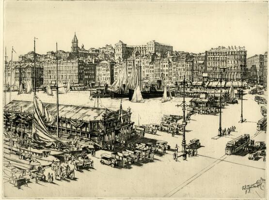 Old Port, Marseilles (1930)