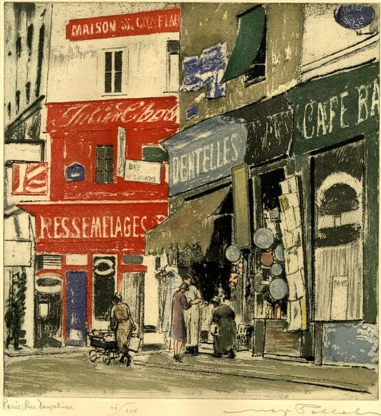 Rue Dauphine, Paris (circa 1930)