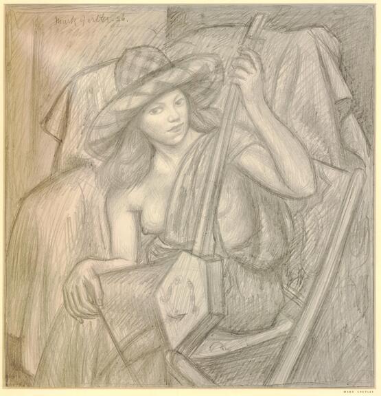 Woman with Musical Instrument (1926)