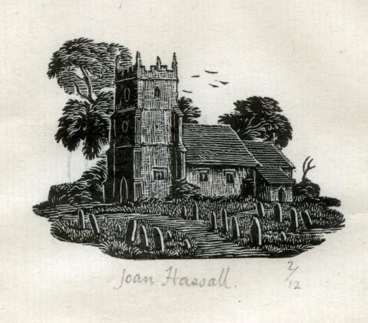 Tail-piece: village church (Illustration to F. B. Young's 'Portrait of a Village', London: 1937) (1937)