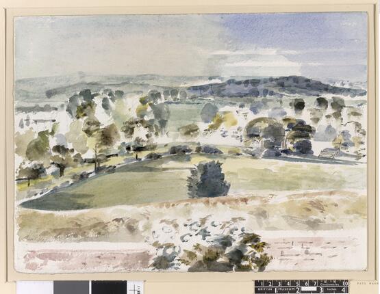 Landscape of the Vale (View from Madams towards the Cotswolds) (circa 1941)