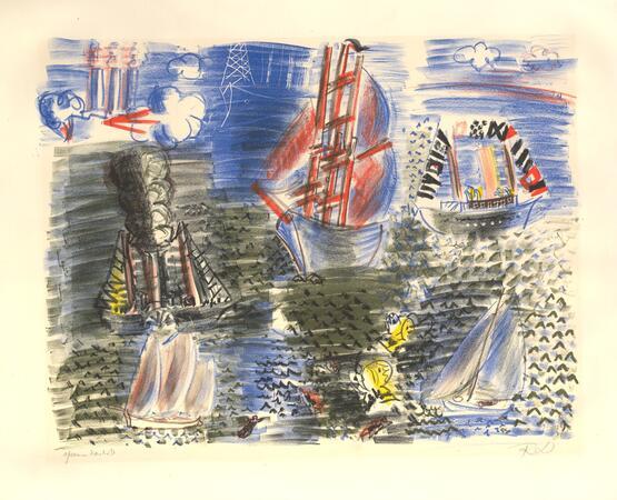 Ships (from the series La Mer) (1925)